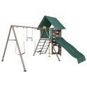 Lifetime Big Stuff Adventure Swing Set - Brown and Green (90797)