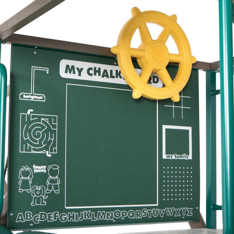 Lifetime Big Stuff Adventure Swing Set - Brown and Green (90797)