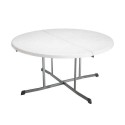 Lifetime 60-inch Round Fold-In-Half Table 2 pack - White Granite (80883) Lifetime 60-inch Round Fold-In-Half Table 2 pack - White Granite (80883)