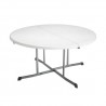 Lifetime 60-inch Round Fold-In-Half Table 2 pack - White Granite (80883) Lifetime 60-inch Round Fold-In-Half Table 2 pack - White Granite (80883)