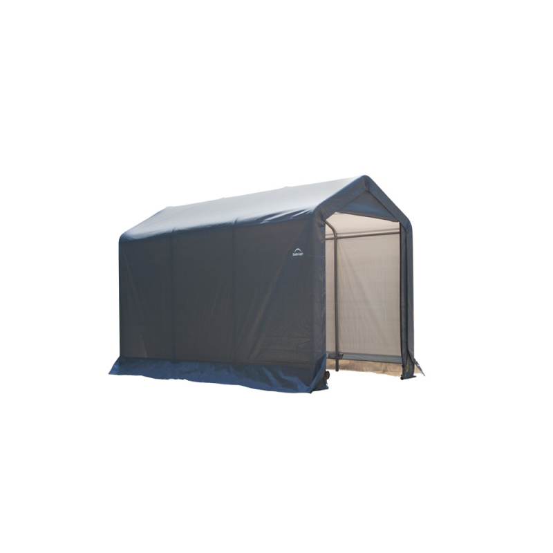 ShelterLogic 6×10×6 Peak Style Storage Shed - Grey (70403) ShelterLogic 6×10×6 Peak Style Storage Shed - Grey (70403)