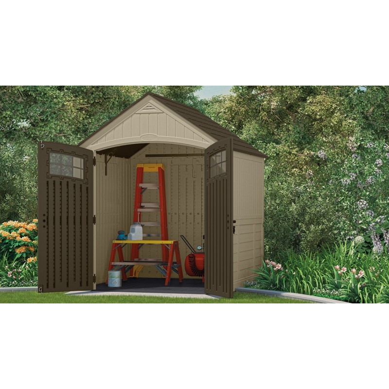 Suncast 7x7 Sutton Storage Shed Kit - Sand (BMS7791)