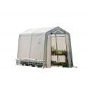 ShelterLogic 6x8x6ft Rib Peak Style Greenhouse Translucent - Black (70652) ShelterLogic 6x8x6ft Rib Peak Style Greenhouse Translucent - Black (70652)