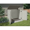 Suncast 34 Cubic Feet Horizontal Resin Storage Shed - Vanilla (BMS2500)