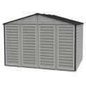 DuraMax 10x8 WoodBridge II Vinyl Storage Shed Kit w/ Floor - Gray (20225) DuraMax 10x8 WoodBridge II Vinyl Storage Shed Kit w/ Floor - Gray (20225)