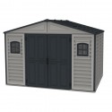 DuraMax 10x8 WoodBridge II Vinyl Storage Shed Kit w/ Floor - Gray (20225) DuraMax 10x8 WoodBridge II Vinyl Storage Shed Kit w/ Floor - Gray (20225)