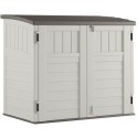 Suncast 34 Cubic Feet Horizontal Resin Storage Shed - Vanilla (BMS2500)