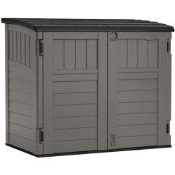 Suncast 34 Cubic Feet Horizontal Resin Storage Shed - Stoney (BMS2500SB)