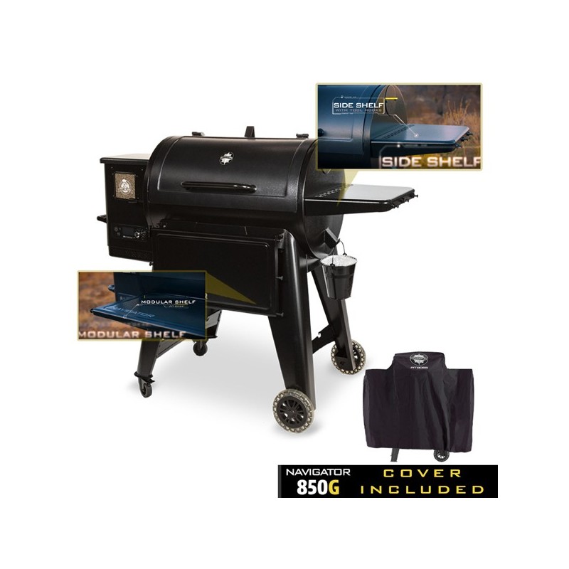 Pit Boss Navigator 850 Wood Pellet Grill (10527)
