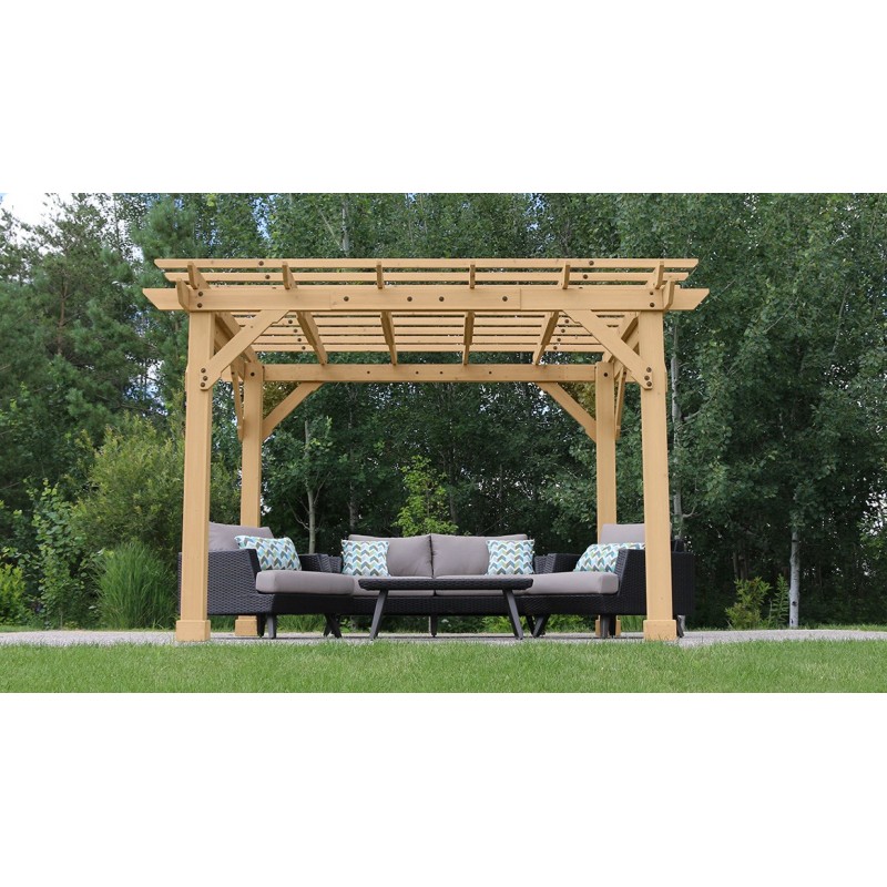 Yardistry 10x12 Meridian Pergola Kit (YM11921COM)