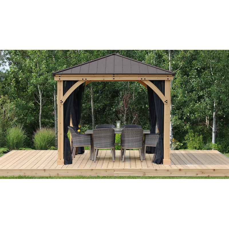 Yardistry 12x12 Meridian Mosquito Mesh Kit (YM11793)