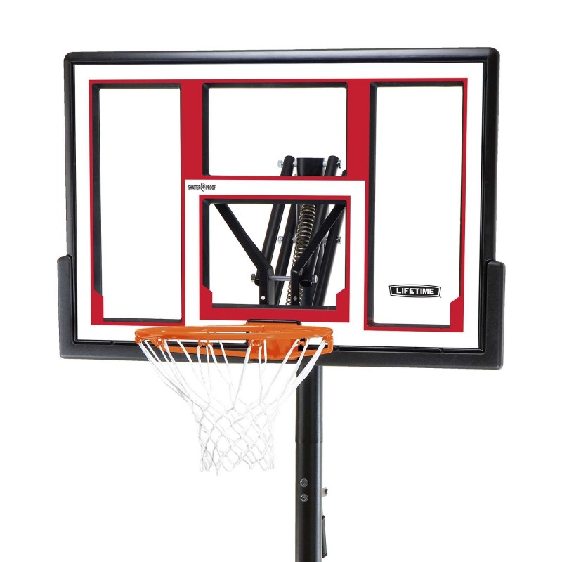 Lifetime 48-inch Adjustable Portable Basketball Hoop (90491)