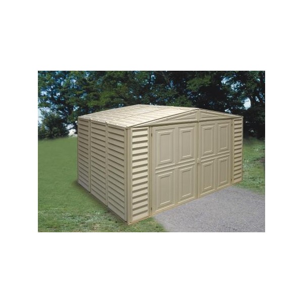 WoodBridge - 10.5' x 8' Woodbridge Vinyl Shed (00281)