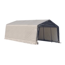 ShelterLogic 13x20x10 Peak Style Shelter, Grey (73432)