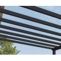 Palram 11x12 Stockholm Patio Cover - Gray/Clear (HG9451)
