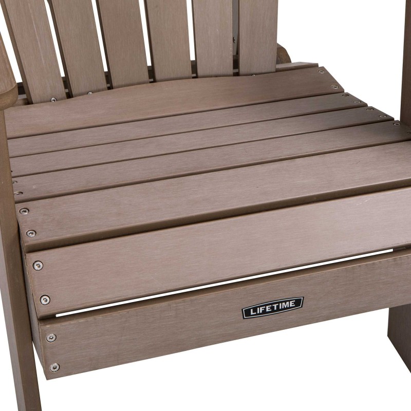 Lifetime Adirondack Chair - Light Brown (60283)