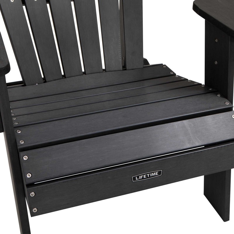 Lifetime Adirondack Chair - Black (60284)