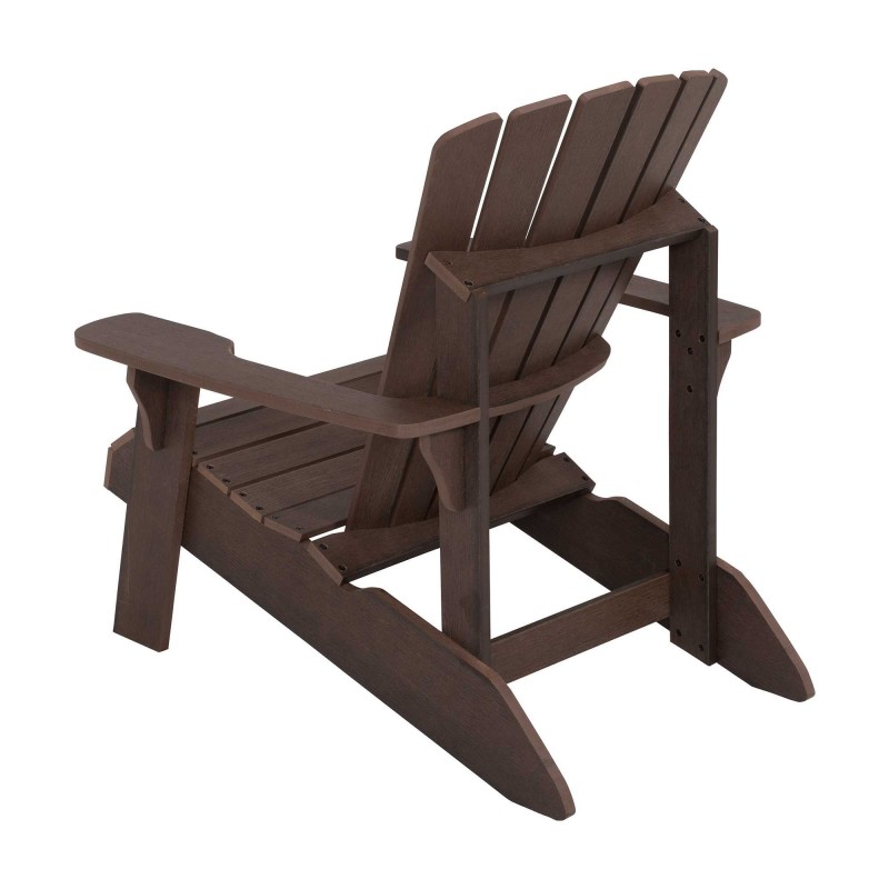 Lifetime Adirondack Chair - Rustic Brown (60289)