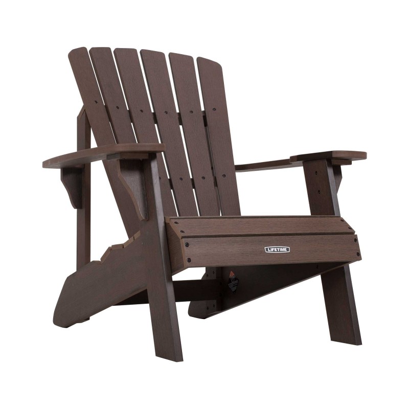 Lifetime Adirondack Chair - Rustic Brown (60289)