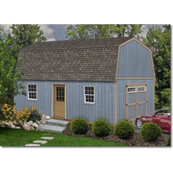 Best Barns Pinewood 14x24 Wood Storage Shed Kit (pinewood_1424)
