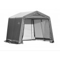 ShelterLogic 10x12x8 Peak Style Shelter - Grey (72813)