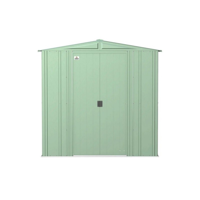 Arrow 6x5 Classic Steel Storage Shed Kit - Sage Green (CLG65SG)