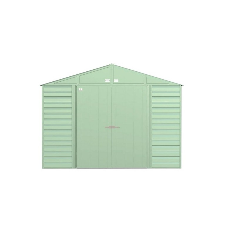 Arrow 10x12 Select Steel Storage Shed Kit - Sage Green (SCG1012SG)