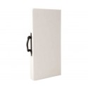 Lifetime 34" Fold-In-Half Card Table - White Granite (80273)
