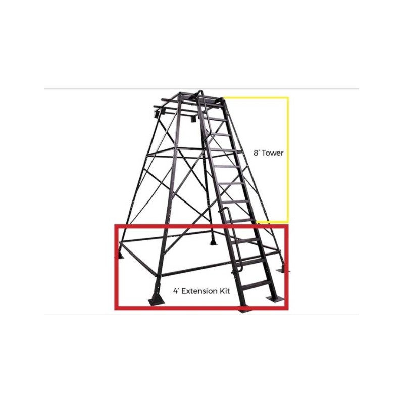 Banks Outdoors Steel 4 ft. Tower Extension Kit (BNKST12TS)