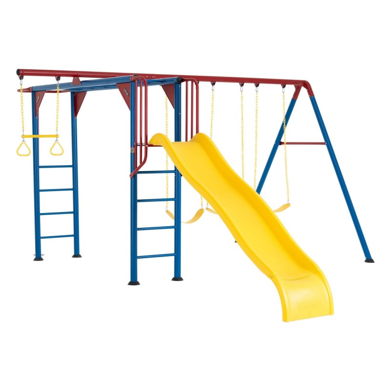 Lifetime Monkey Bar Adventure Swing Set - Primary Colors (90122)