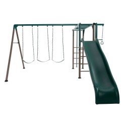 Lifetime Monkey Bar Adventure Swing Set - Earthtone (91028)