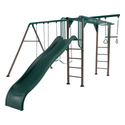 Lifetime Monkey Bar Adventure Swing Set - Earthtone (91028)