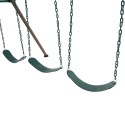 Lifetime Monkey Bar Adventure Swing Set - Earthtone (91028)