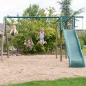 Lifetime Monkey Bar Adventure Swing Set - Earthtone (91028)