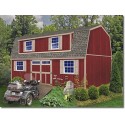 Best Barns Ravenna 16x28 Wood Storage Shed Kit (ravenna_1628)