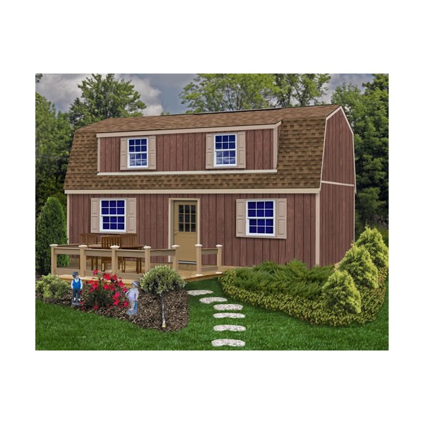 Best Barns Camp Reynolds 16x32 Wood Storage Shed (campreynolds_16x32)