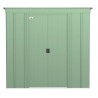 Arrow 6x4 Classic Steel Storage Shed Kit - Sage Green (CLP64SG) Arrow 6x4 Classic Steel Storage Shed Kit - Sage Green (CLP64SG)