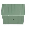 Arrow 6x4 Classic Steel Storage Shed Kit - Sage Green (CLP64SG)