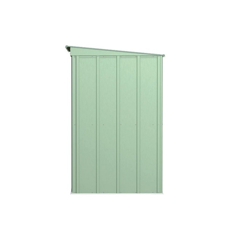Arrow 6x4 Classic Steel Storage Shed Kit - Sage Green (CLP64SG)