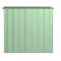 Arrow 6x4 Classic Steel Storage Shed Kit - Sage Green (CLP64SG)