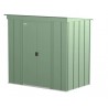 Arrow 6x4 Classic Steel Storage Shed Kit - Sage Green (CLP64SG) Arrow 6x4 Classic Steel Storage Shed Kit - Sage Green (CLP64SG)