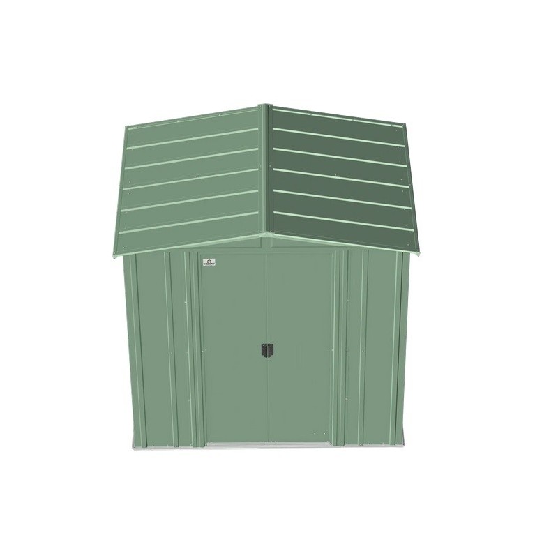 Arrow 6x5 Classic Steel Storage Shed Kit - Sage Green (CLG65SG)