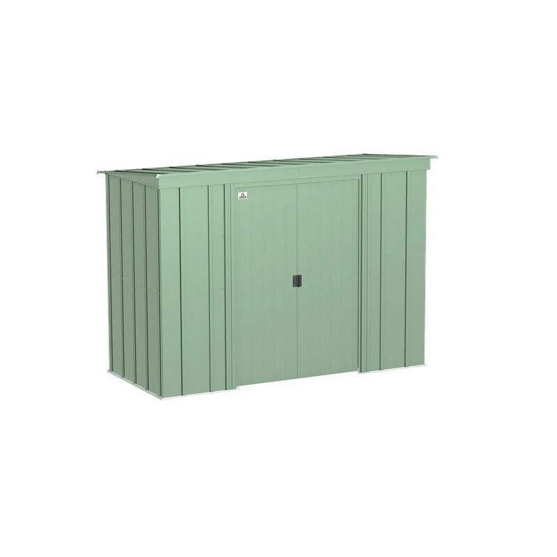 Arrow 8x4 Classic Steel Storage Shed Kit - Sage Green (CLP84SG)