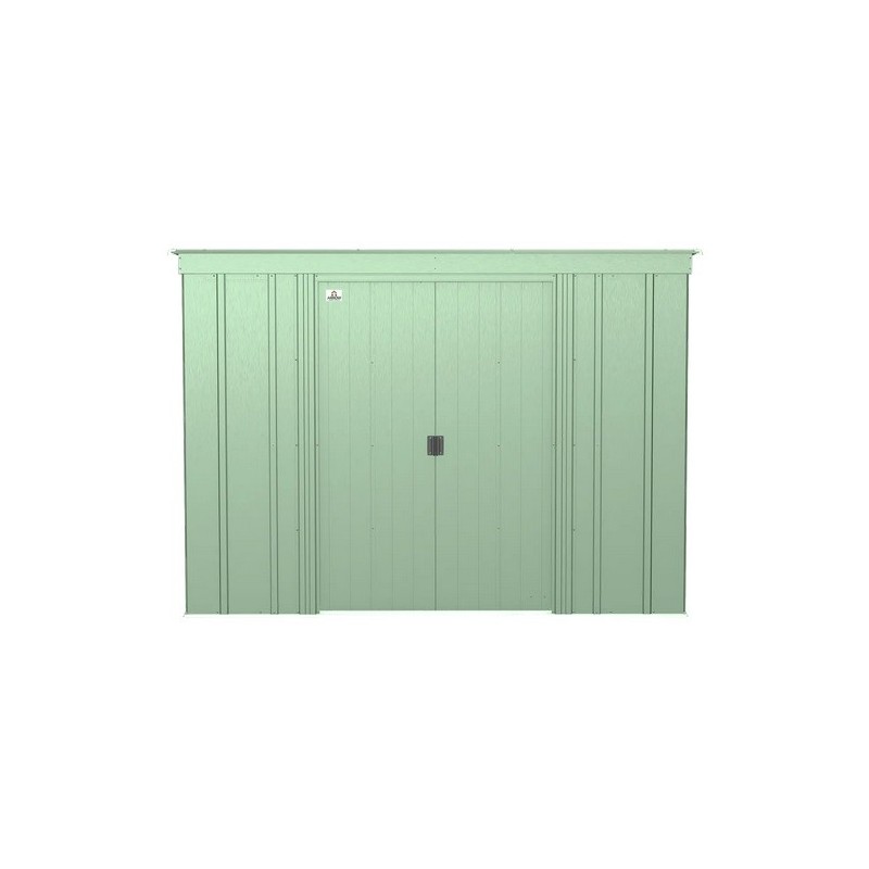 Arrow 8x4 Classic Steel Storage Shed Kit - Sage Green (CLP84SG)