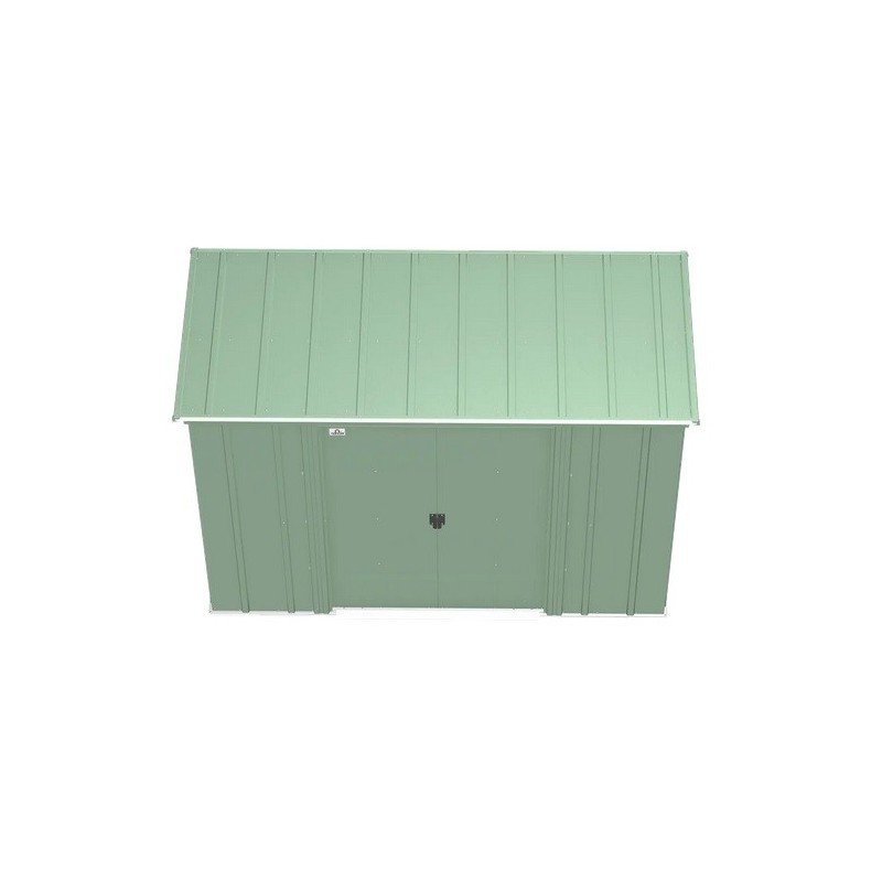 Arrow 8x4 Classic Steel Storage Shed Kit - Sage Green (CLP84SG)