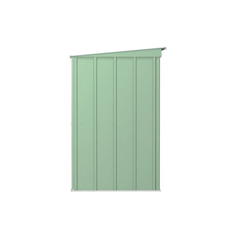 Arrow 8x4 Classic Steel Storage Shed Kit - Sage Green (CLP84SG)