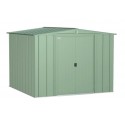 Arrow 8x8 Classic Steel Storage Shed Kit - Sage Green (CLG88SG)