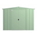 Arrow 8x8 Classic Steel Storage Shed Kit - Sage Green (CLG88SG)