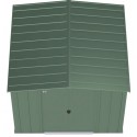 Arrow 8x8 Classic Steel Storage Shed Kit - Sage Green (CLG88SG)