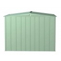 Arrow 8x8 Classic Steel Storage Shed Kit - Sage Green (CLG88SG)